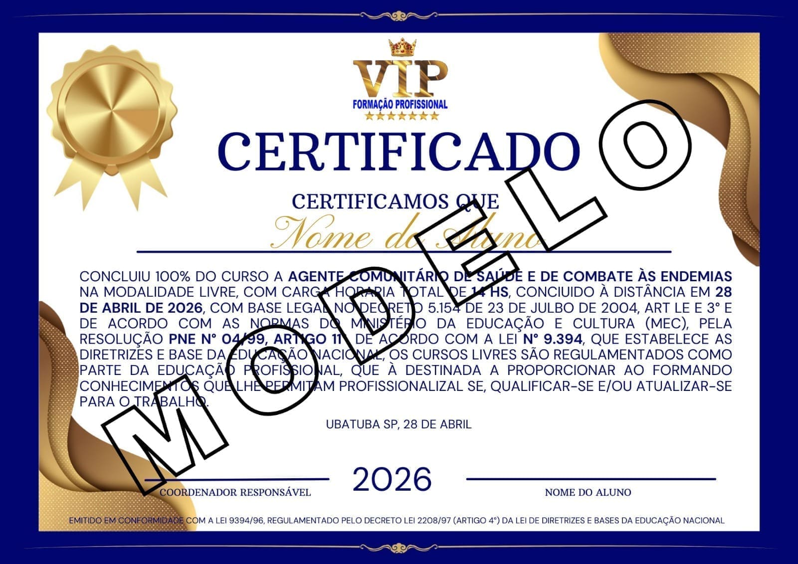 Imagem do Certificado